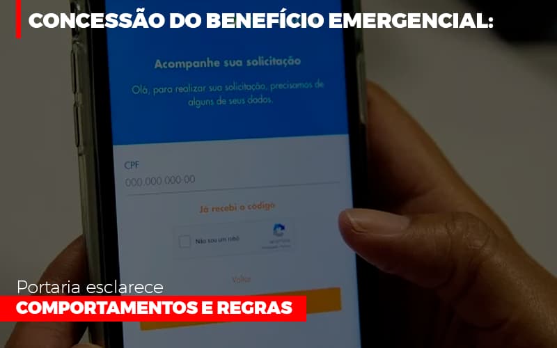 Concessao Do Beneficio Emergencial Portaria Esclarece Comportamentos E Regras - Contabilidade em Campinas | JL Ramos Contabilidade Digital